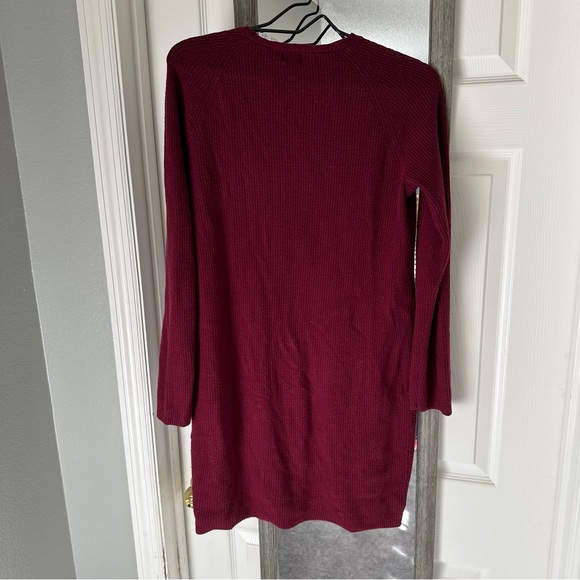 2 for $13 Soft maroon sweater dress small - Picture 3 of 5